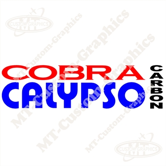 Cobra Calypso Carbon Sticker